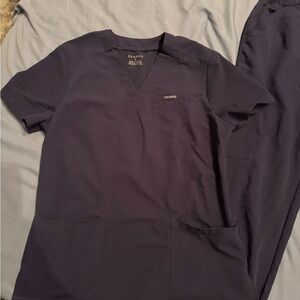Jaanuu Navy Scrub Set